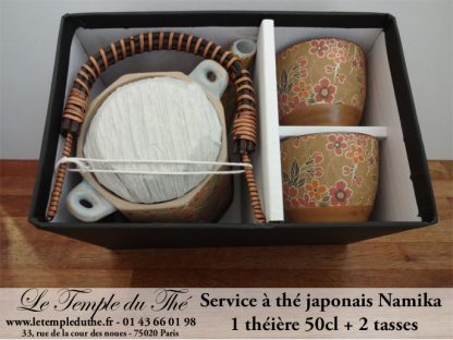 Service japonais Namika 1 théière 50 cl et 2 tasses