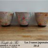 3 tasses à thé japonaises de 20 cl YUZUKI – Image 5