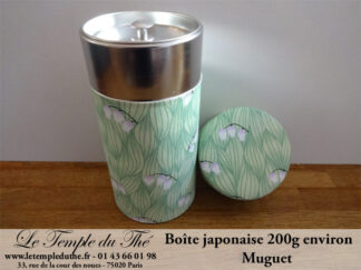 Boîte à thé japonaise 200g Muguet