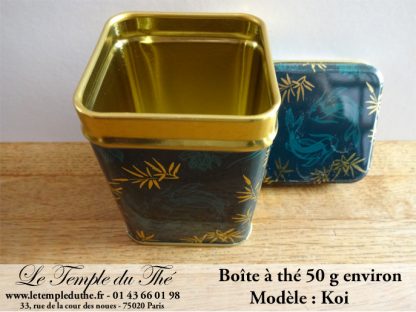 Boîte à thé 50 g Koi