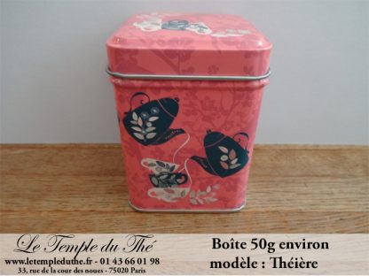 Boîte à thé 50 g théière