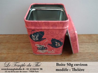 Boîte à thé 50 g théière