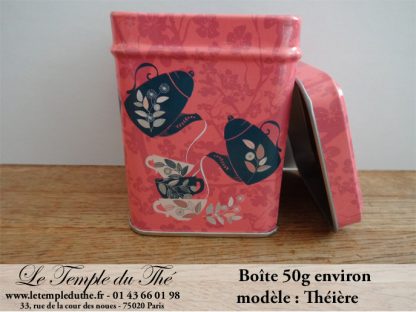 Boîte à thé 50 g théière