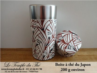 Boîte à thé japonaise " Afrique " 200 g environ