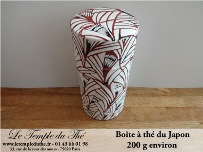 Boîte à thé japonaise " Afrique " 200 g environ