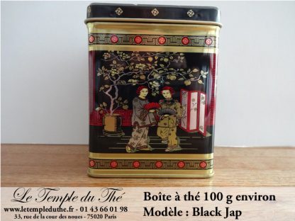 Boîte à thé Black Jap 100 g