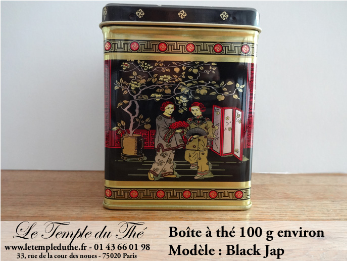 Boite à thé Black Jap 100g