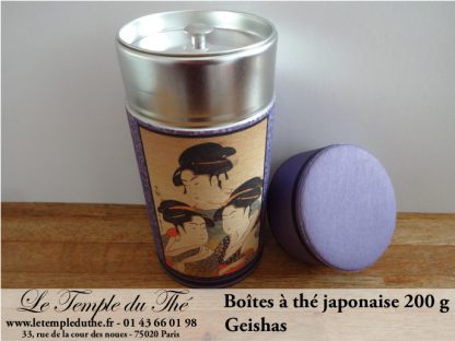 Boîte à thé japonaise 200g Geishas
