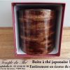 Boîte à thé traditionnelle japonaise : Kabazaiku en écorce de cerisier 150 g – Image 2