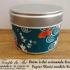 Boîte à thé artisanale française. Kazuga 20 g environ – Image 2