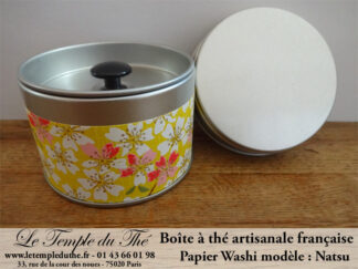 Boîte à thé artisanale française. Natsu 20 g environ