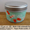 Boîte à thé artisanale française. Sakana 20 g environ – Image 2