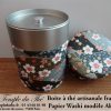 Boîte à thé artisanale française papier Washi modèle Akabira – Image 2