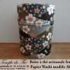 Boîte à thé artisanale française papier Washi modèle Akabira