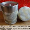 Boîte à thé artisanale française papier Washi modèle Akemi