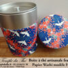 Boîte à thé artisanale française papier Washi modèle Hokin – Image 2