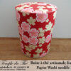 Boîte à thé artisanale française papier Washi modèle Itabu – Image 3