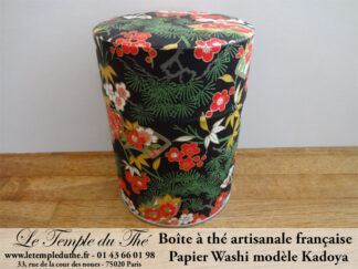 BOITE à THE ARTISANALE FRANCAISE