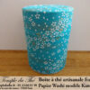 Boîte à thé artisanale française papier Washi modèle Kamogawa – Image 3
