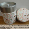 Boîte à thé artisanale française papier Washi modèle Machi – Image 2