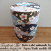 Boite à thé artisanale française. Washi. Okazaki – Image 3
