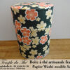Boîte à thé artisanale française papier Washi modèle Satomi – Image 2