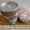 Boite à thé artisanale française. Washi Shimoze – Image 2