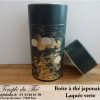 Boîte à thé japonaise 200g verte