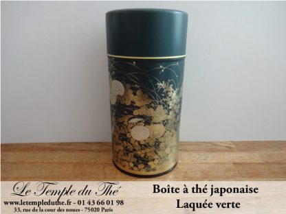 Boîte à thé japonaise 200g verte