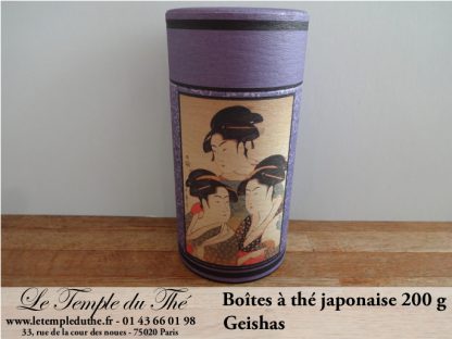 Boîte à thé japonaise 200g Geishas