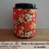 Boîte à thé japonaise Hanayo 100g 2e modèle