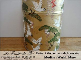 BOITE à THE ARTISANALE FRANCAISE