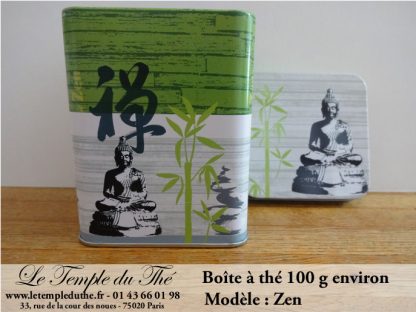 Boîte à thé 100 g Zen
