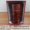 Boîte à thé traditionnelle japonaise : Kabazaiku entièrement en écorce de cerisier 200 g – Image 2