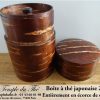 Boîte à thé traditionnelle japonaise : Kabazaiku entièrement en écorce de cerisier 200 g – Image 3