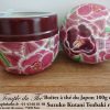 Boîte à thé japonaise Suzuko Kutani Tsubaki rouge – Image 2
