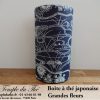 Boîte à thé japonaise. Grandes fleurs 100 g