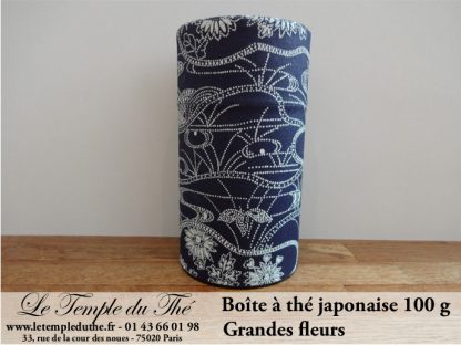 Boîte à thé japonaise. Grandes fleurs 100 g