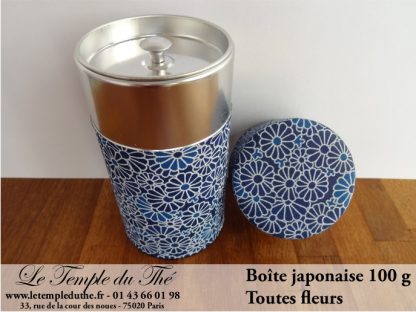 Boîte à thé japonaise. Toutes fleurs 100 g