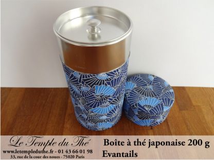 Boîte à thé japonaise. Eventails 200 g