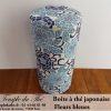 Boîte à thé japonaise. Fleurs bleues 200 g – Image 2