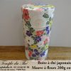 Boîte à thé japonaise. Mauve à fleurs 200 g – Image 4