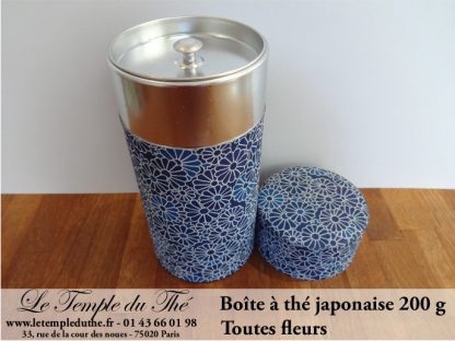 Boîte à thé japonaise. Toutes fleurs 200 g