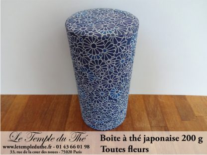 Boîte à thé japonaise. Toutes fleurs 200 g