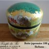 Boîte à thé japonaise 100 g Ikebana verte – Image 2