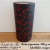 Boîte japonaise 200 g libellules rouges