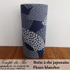 Boîte à thé japonaise. Fleurs blanches 100 g – Image 2