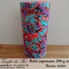 Boîte à thé japonaise 200 g environ Banto violet