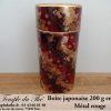 Boîte japonaise 200 g environ métal rouge – Image 2