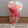 Boîte à thé japonaise papier Washi Hanatsuzumi rose – Image 4